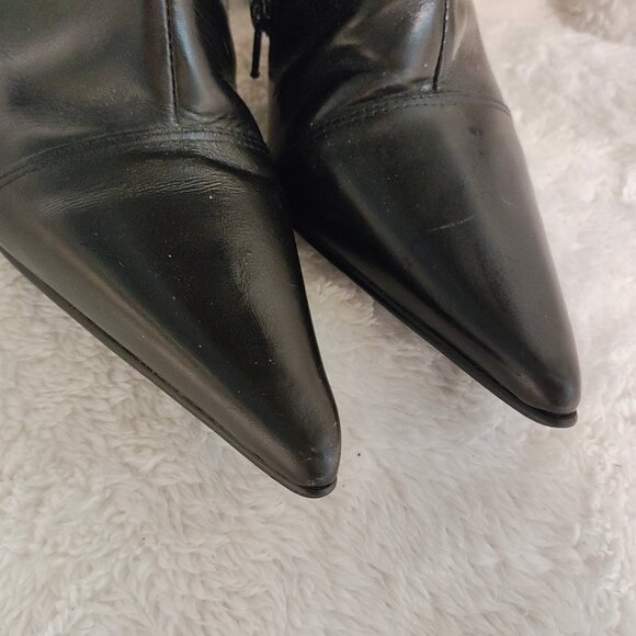 Paro Brasil Black Lace Up Boots 35/36 - Picture 14 of 15